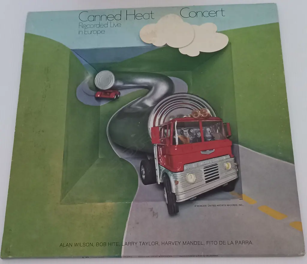 Canned Heat, '70 Concert: Recorded Live In Europe Image 1++
